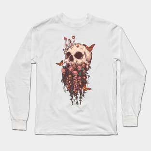 Elemental Skull Nature Long Sleeve T-Shirt